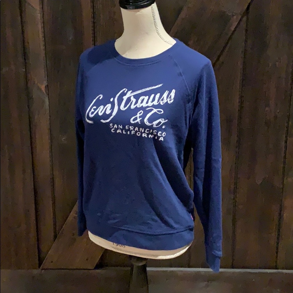 Levi Crewneck Royal Blue Sweater